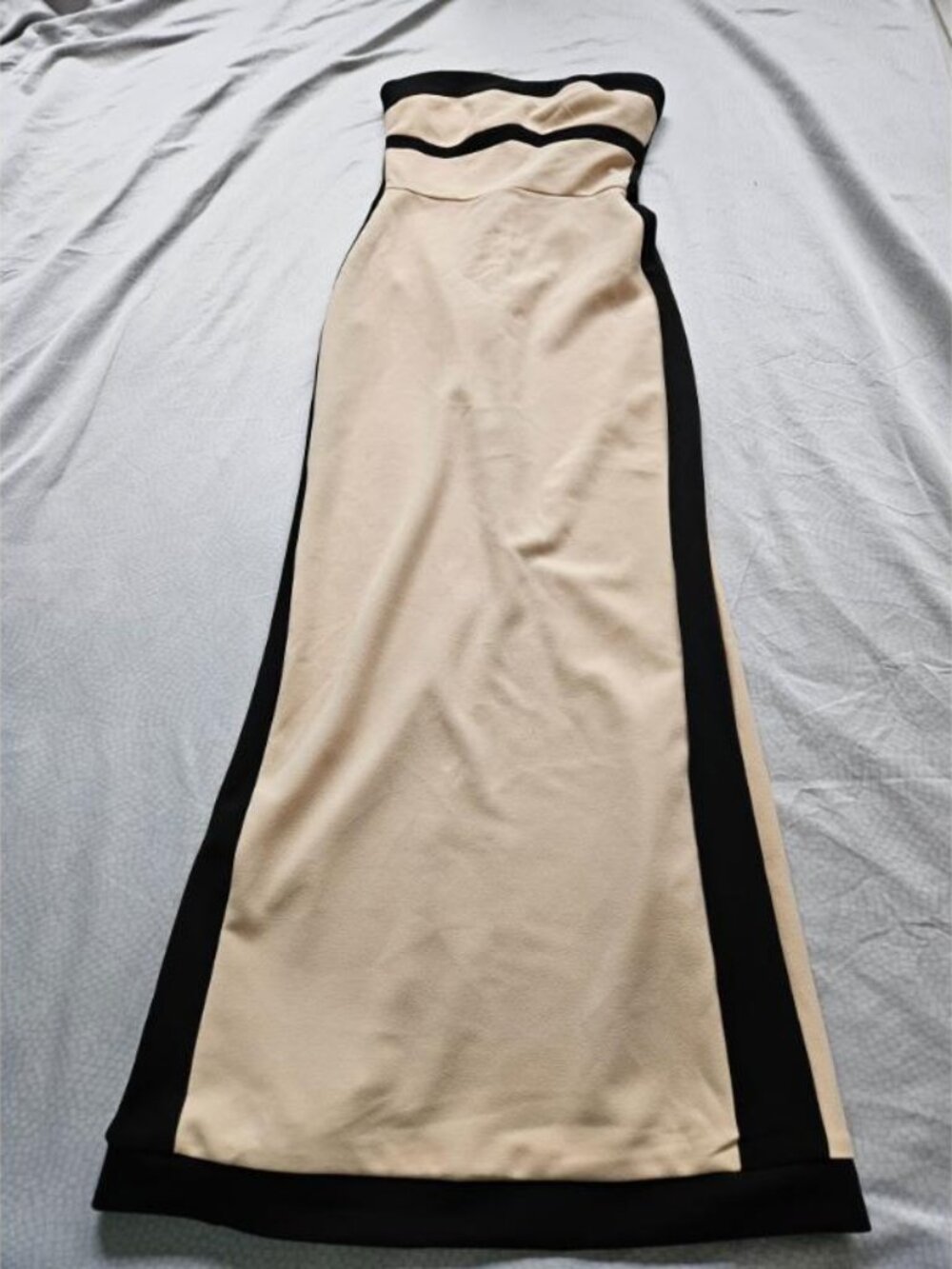 Dress, One and Only, S, Beige/Black
